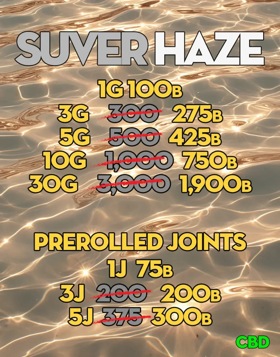 Buy Suver Haze CBD strain online for fast delivery in Bangkok and Thailand.